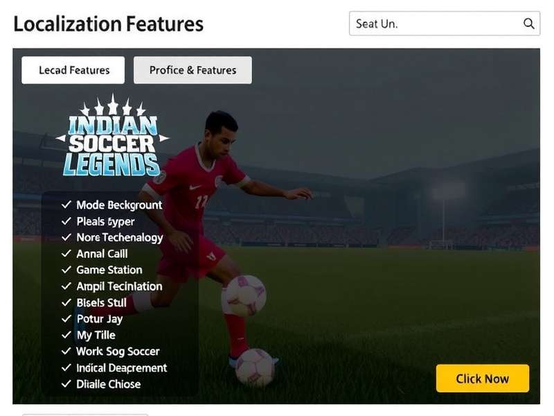 Indian Soccer Legends Localization Features